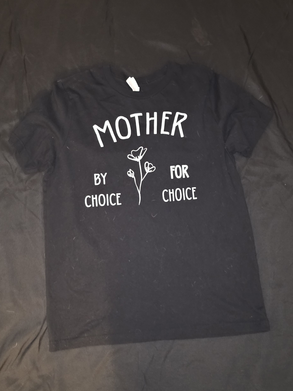 Mother By Choice For Choice Short Sleeve Tee - Black